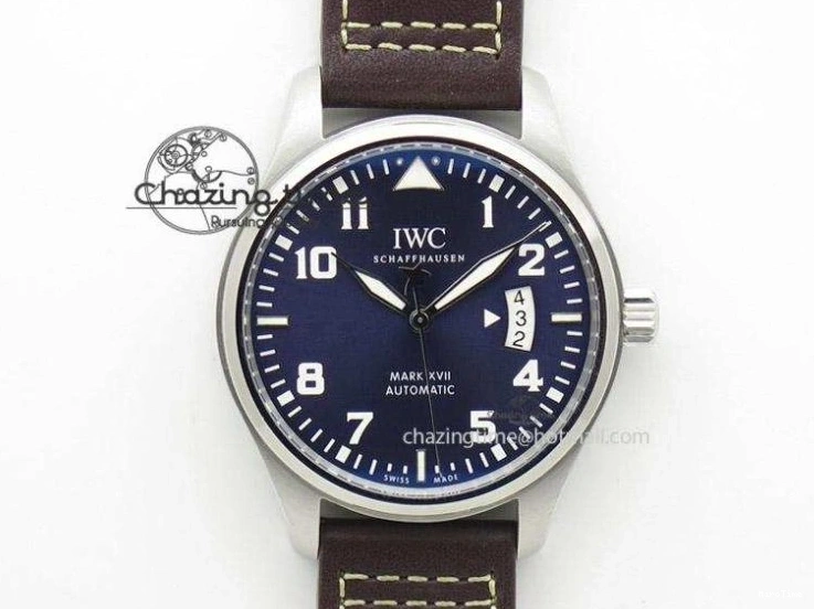 MIROTIME 0217 Portofino Automatic SS FKF 1:1 Best Edition White Dial SS Markers on Black Leather Strap A QuickDry 7138